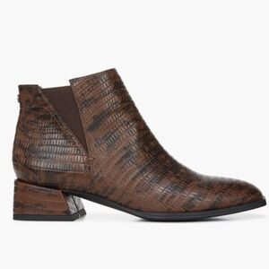 Franco Sarto Nico Croc Embossed Bootie